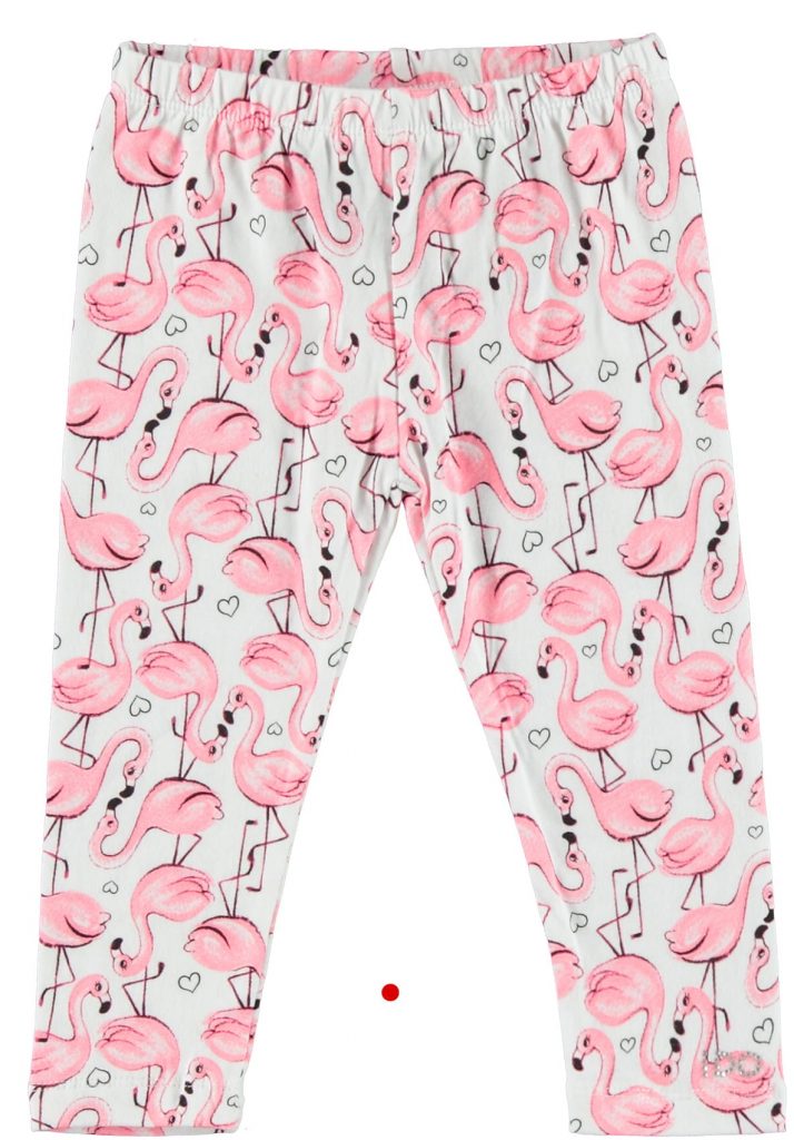 iDO LEGGINSY DZIEWCZĘCE, RÓŻOWE PRINT (R.96-116)