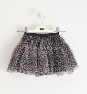 iDO SPÓDNICA TIULOWA DLA DZIEWCZYNKI, PANTERKA (R. 110-122)