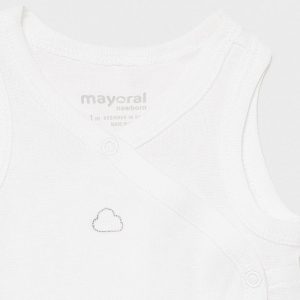 MAYORAL BODY NIEMOWLĘCE BASIC BEZ RĘKAWÓW (1-12M)