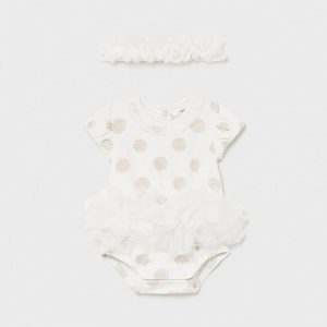 MAYORAL BODY NIEMOWLĘCE + OPASKA (1-6M)