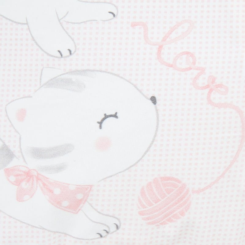 MAYORAL ZESTAW 3 PIŻAMEK DLA NOWORODKA, KOTKI (R. 1-9M)