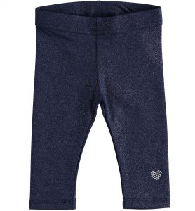 iDO LEGGINSY DZIEWCZĘCE, GRANATOWE (R.9-12M)