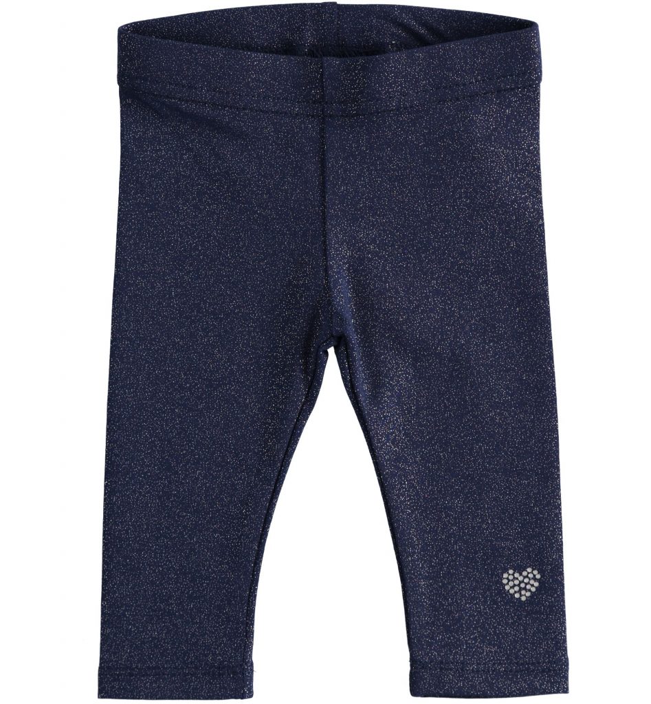 iDO LEGGINSY DZIEWCZĘCE, GRANATOWE (R.9-12M)