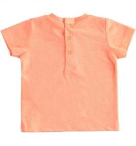 iDO t-shirt dziewczęcy, niemowlęcy pomarańczowy