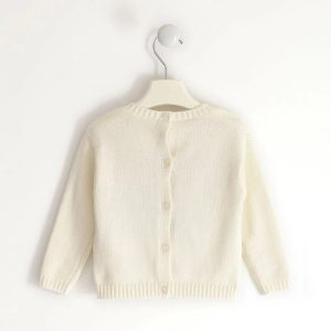 Sweter świąteczny z misiem dla dziewczynki