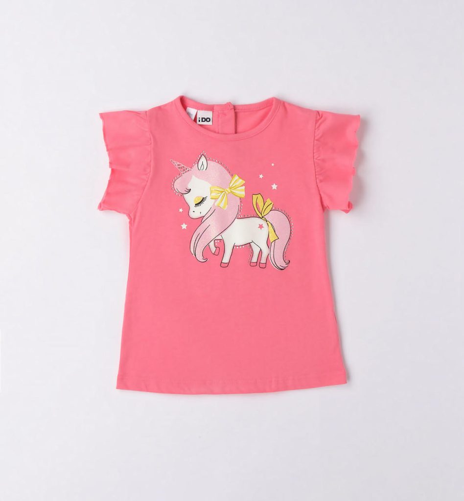t-shirt niemowlęcy z jednorożcem dla dziewczynek