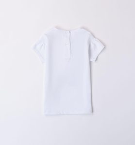 T-shirt dla dziewczynki z kryształkami