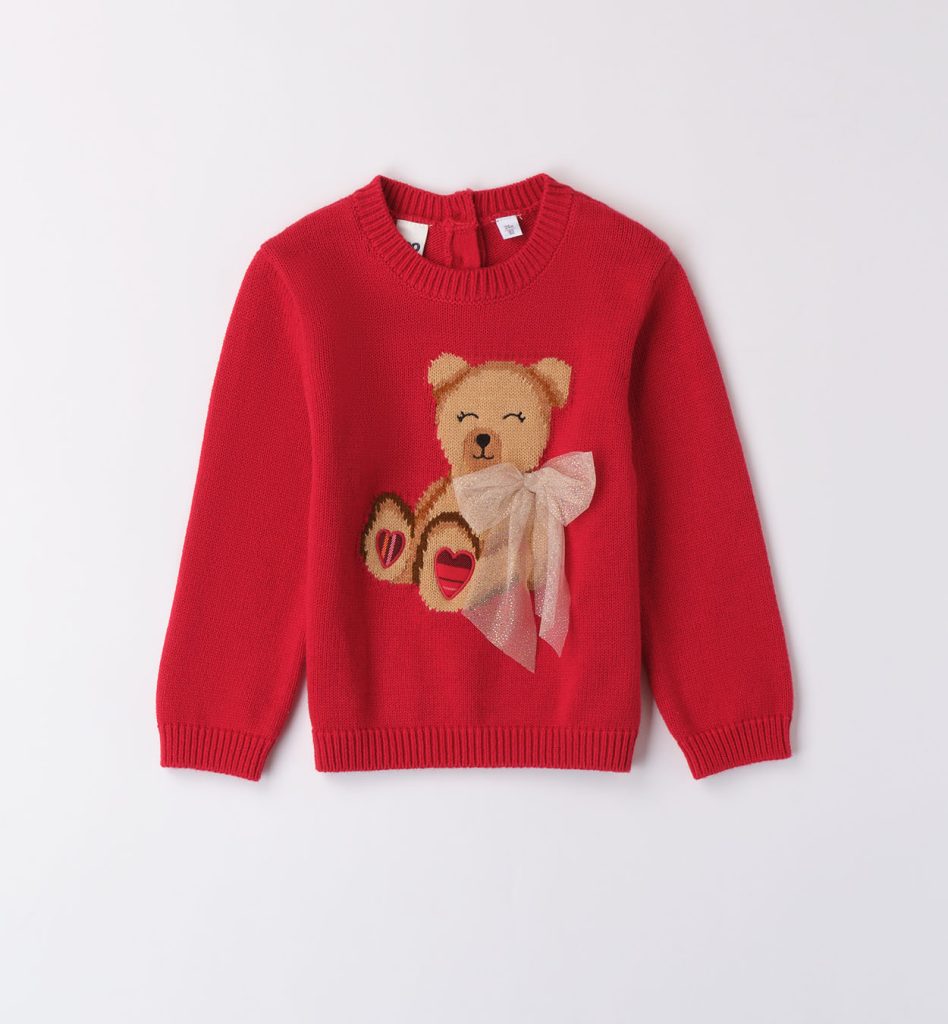 sweterek świąteczny dla dziewczynki