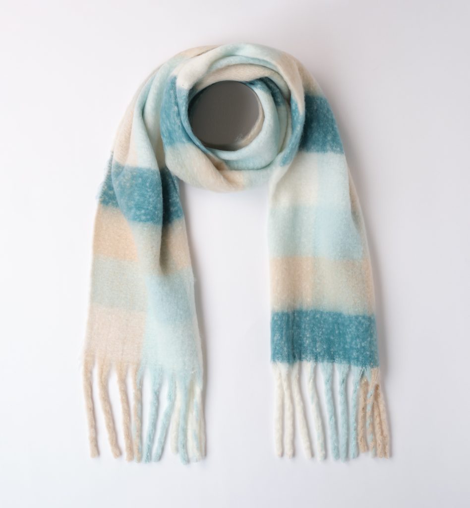 Szal zimowy dla dziewczynki