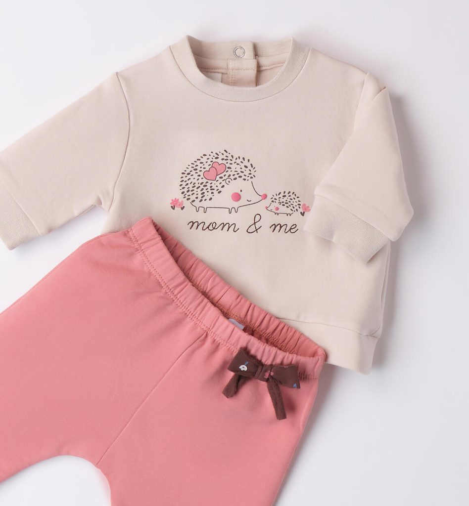 zestaw 2 kompletów dresowych dla dziewczynki