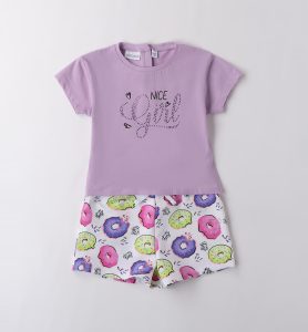 Komplet letni dla dziewczynki