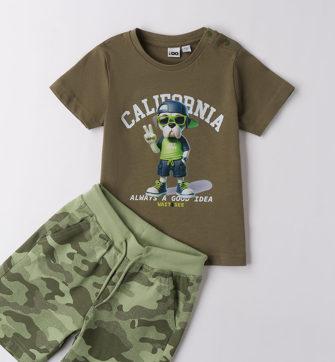 Komplet letni dla chłopca