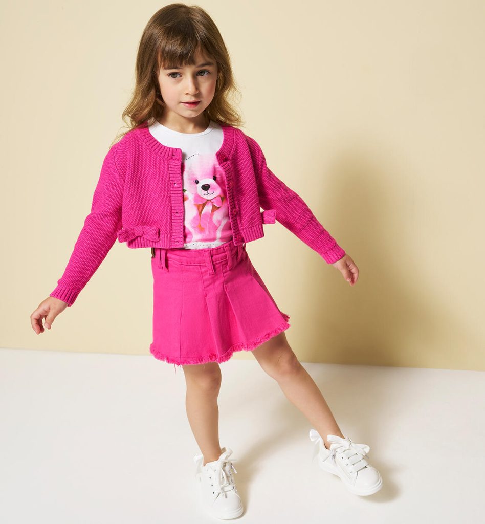 T-shirt bawełniany dla dziewczynki