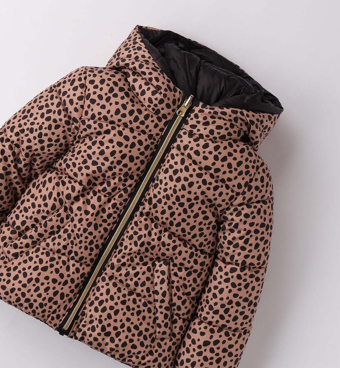 kurtka zimowa dla dziewczynki dwustronna