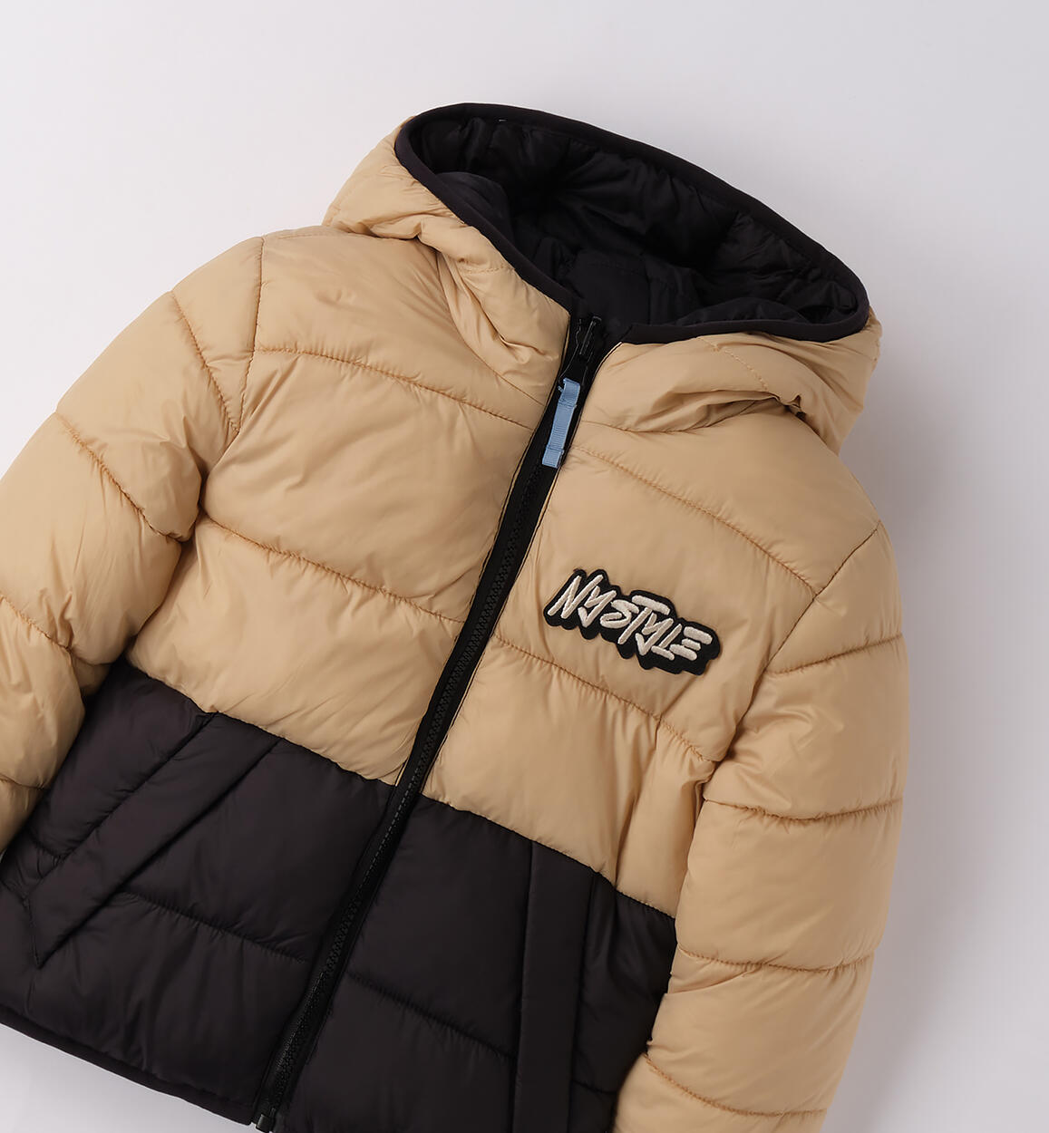 Kurtka zimowa dla chłopca-dwustronna