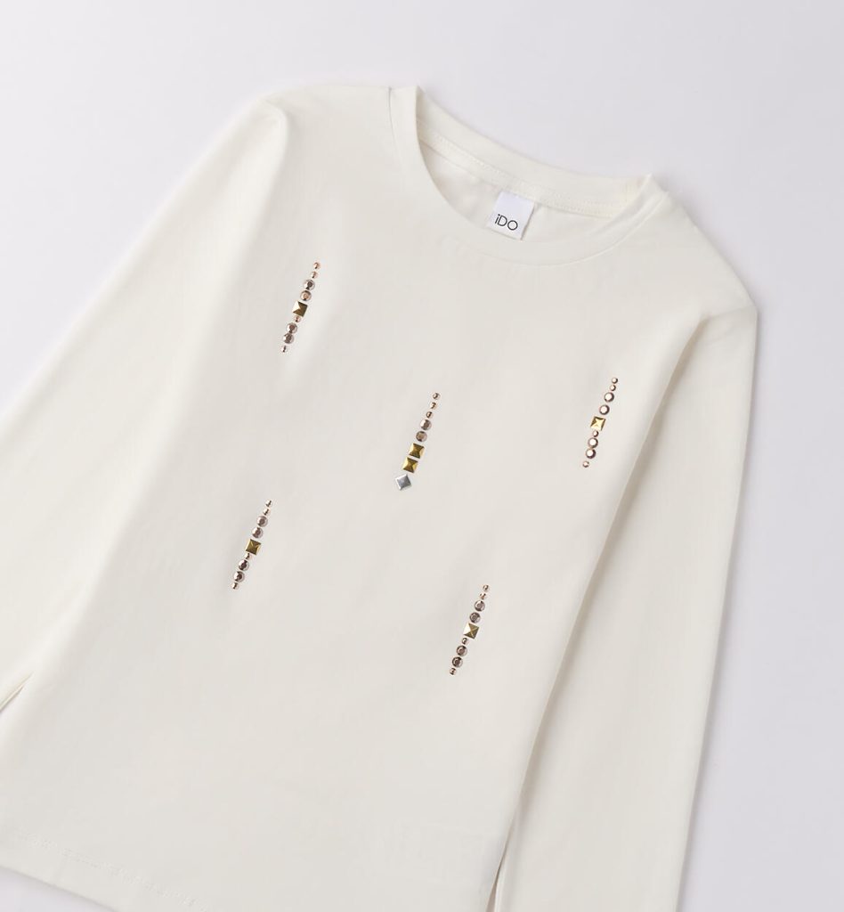 Bluzka bawełniana dla dziewczynki