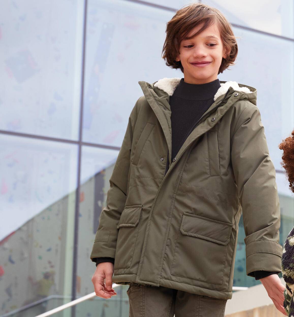 Parka chłopięca