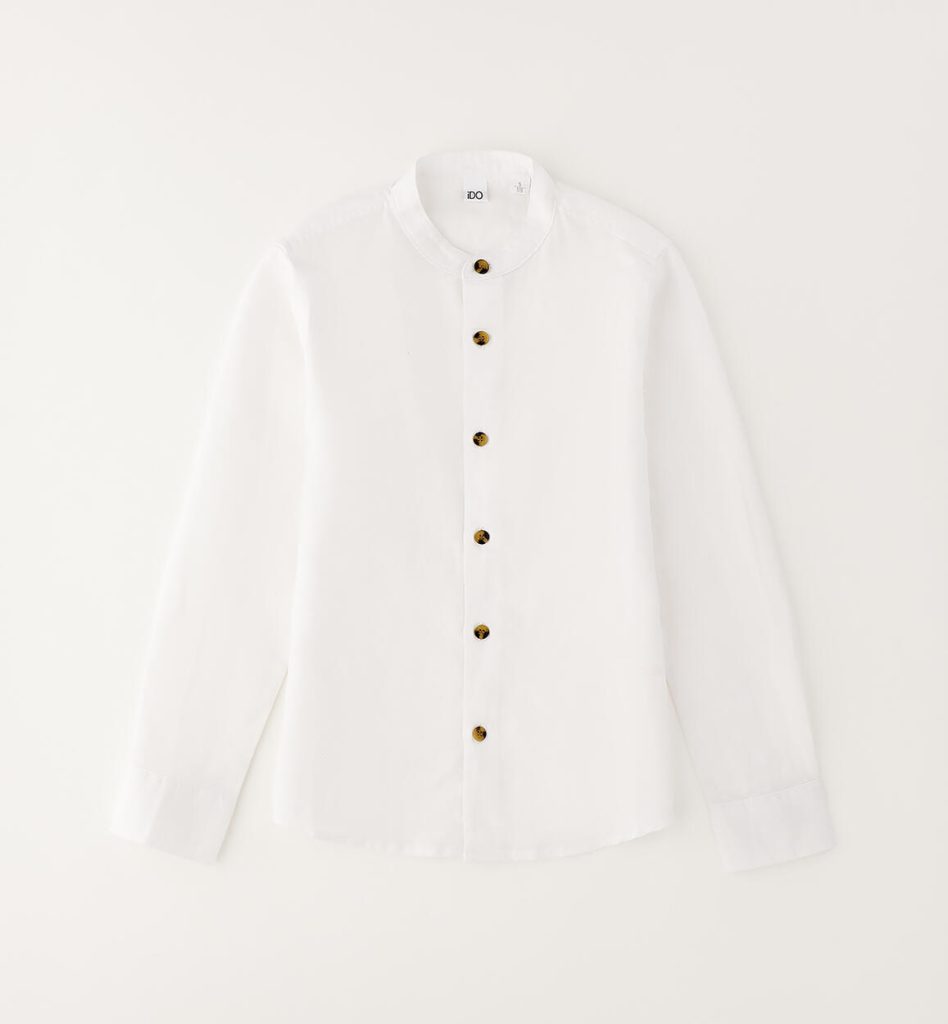 lniana koszula dla chłopca