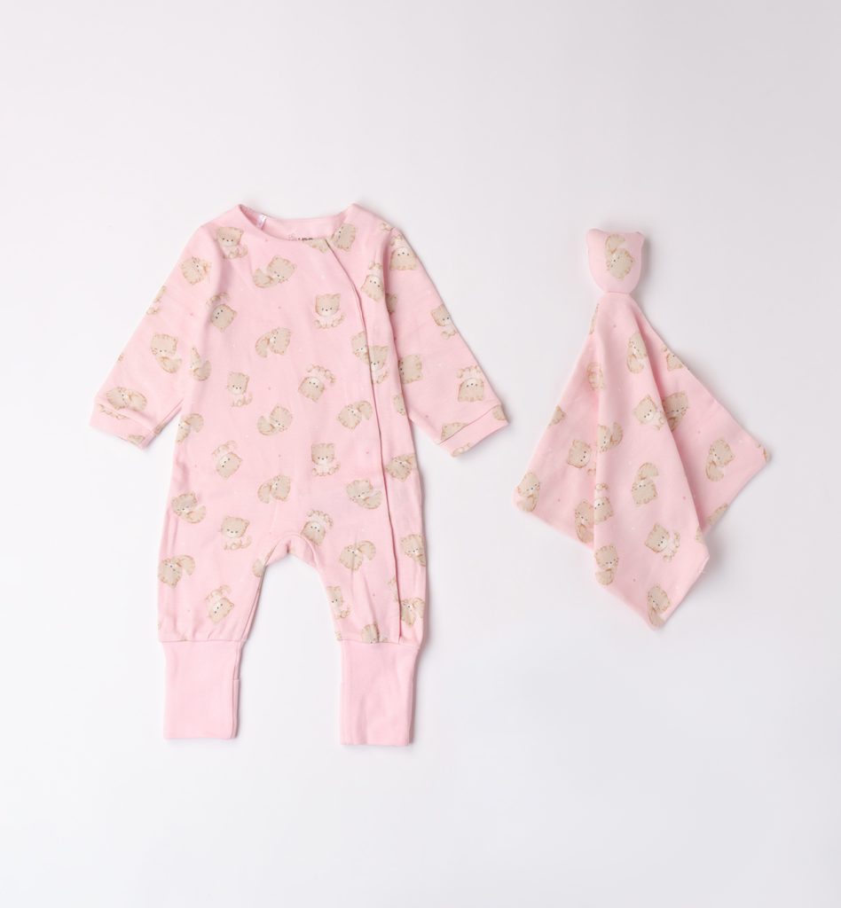 pajac dla dziewczynki z przytulanką