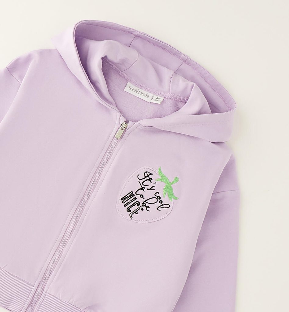 bluza z kapturem dla dziewczynki