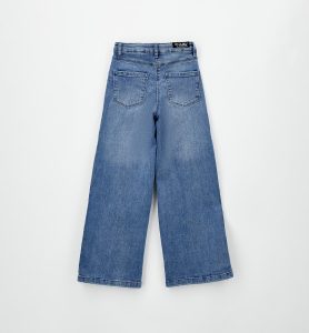 szerokie jeansy dla dziewczynki