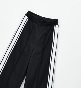 szerokie spodnie dresowe dziewczęce