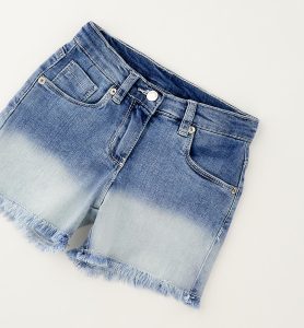 spodenki jeansowe dla dziewczynki