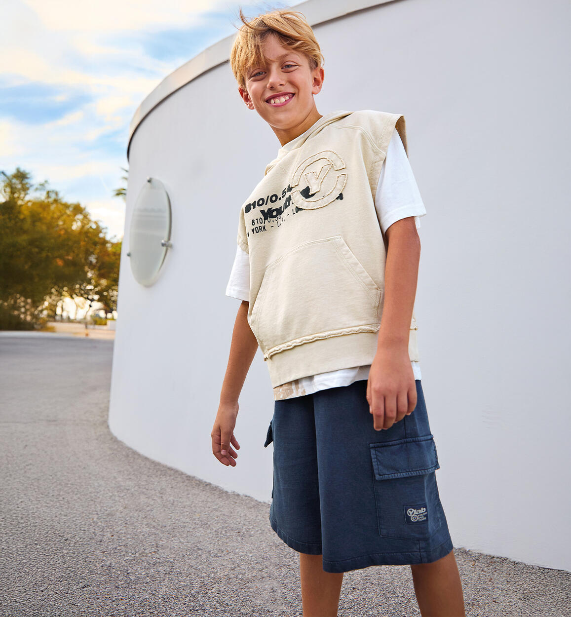 spodenki bawełniane dla chłopca